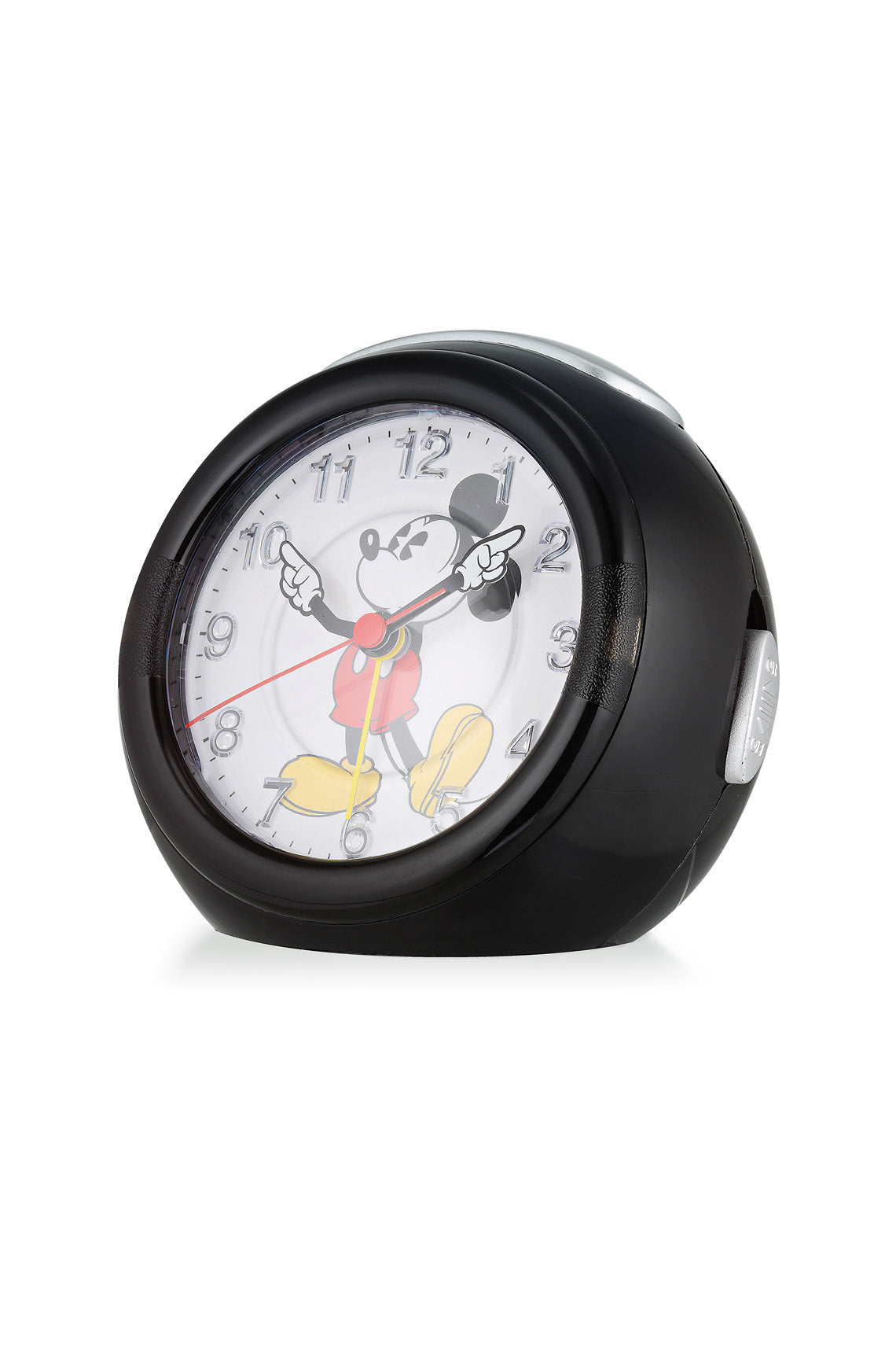 Disney Mickey 12cm Black Musical Alarm Clock-PEROZ Accessories