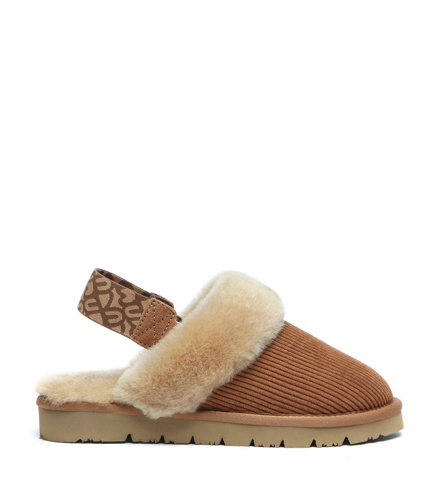 EVERAU Corduroy Slipper House Shoes - EA2018-PEROZ Accessories