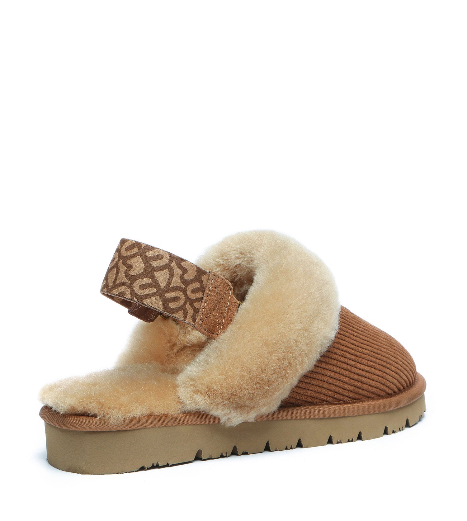 EVERAU Corduroy Slipper House Shoes - EA2018-PEROZ Accessories
