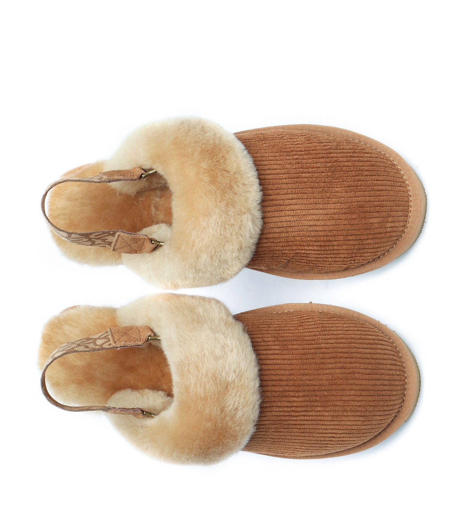 EVERAU Corduroy Slipper House Shoes - EA2018-PEROZ Accessories