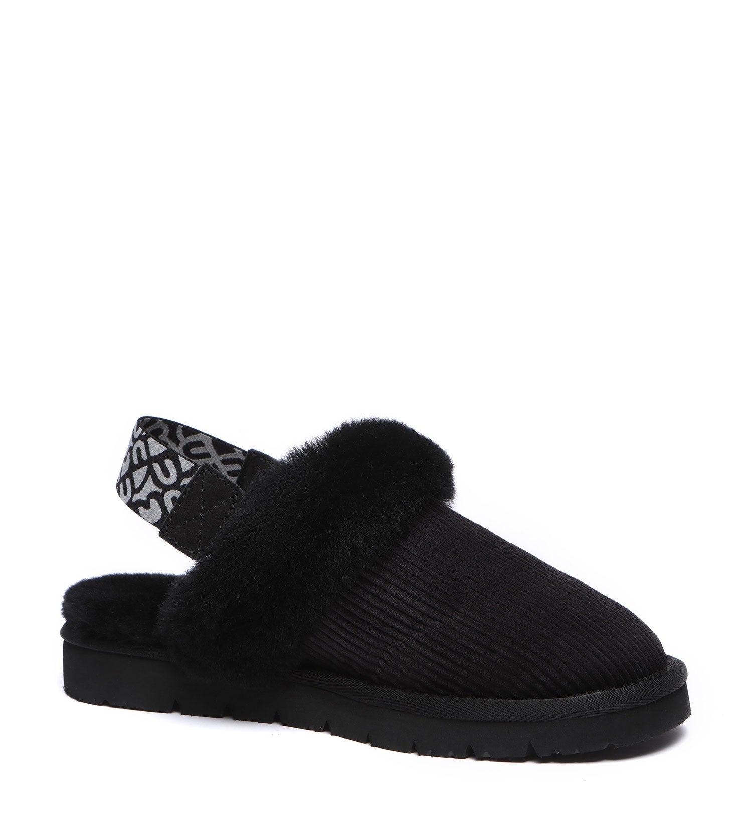 EVERAU Corduroy Slipper House Shoes - EA2018-PEROZ Accessories