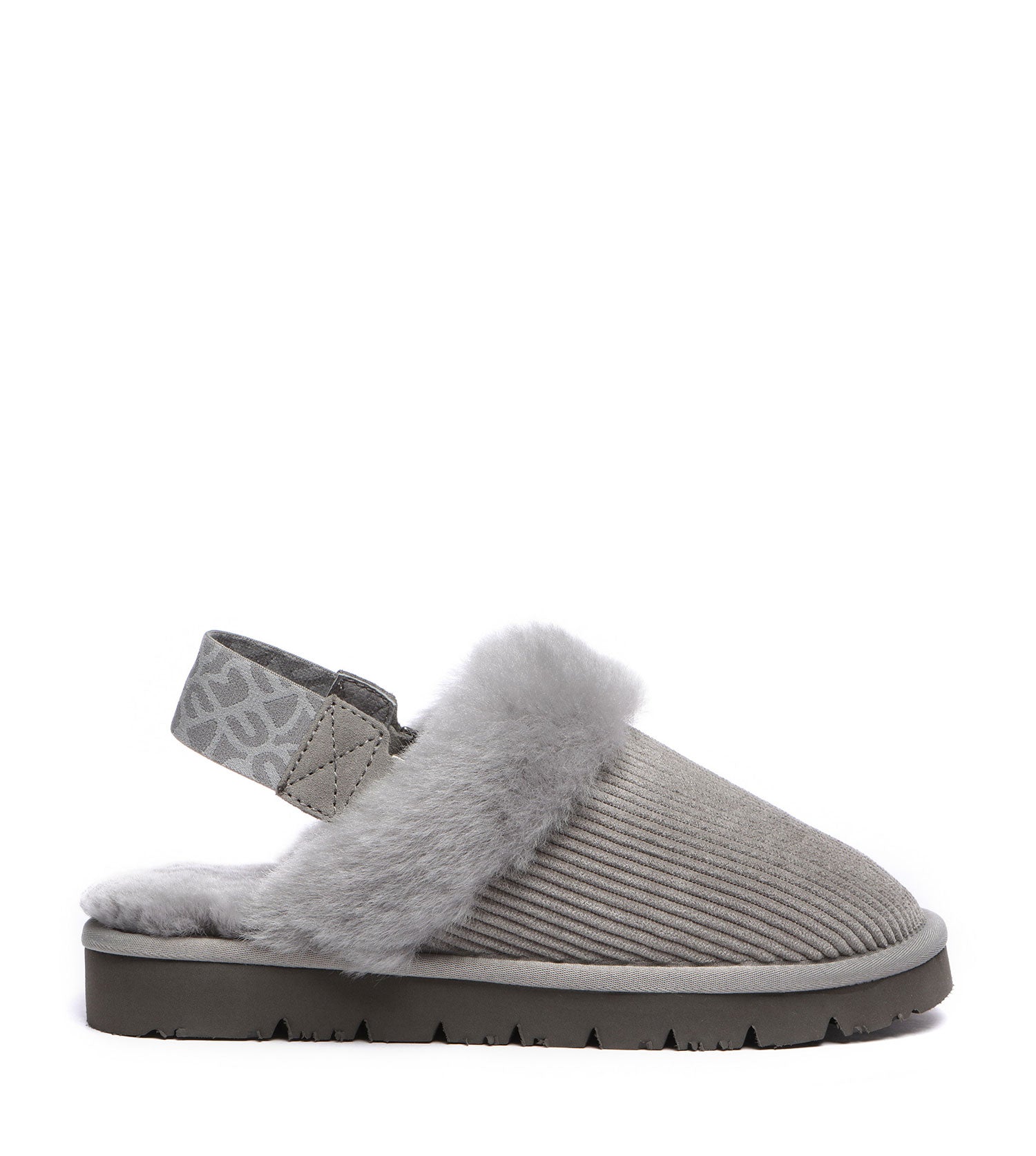 EVERAU Corduroy Slipper House Shoes - EA2018-PEROZ Accessories