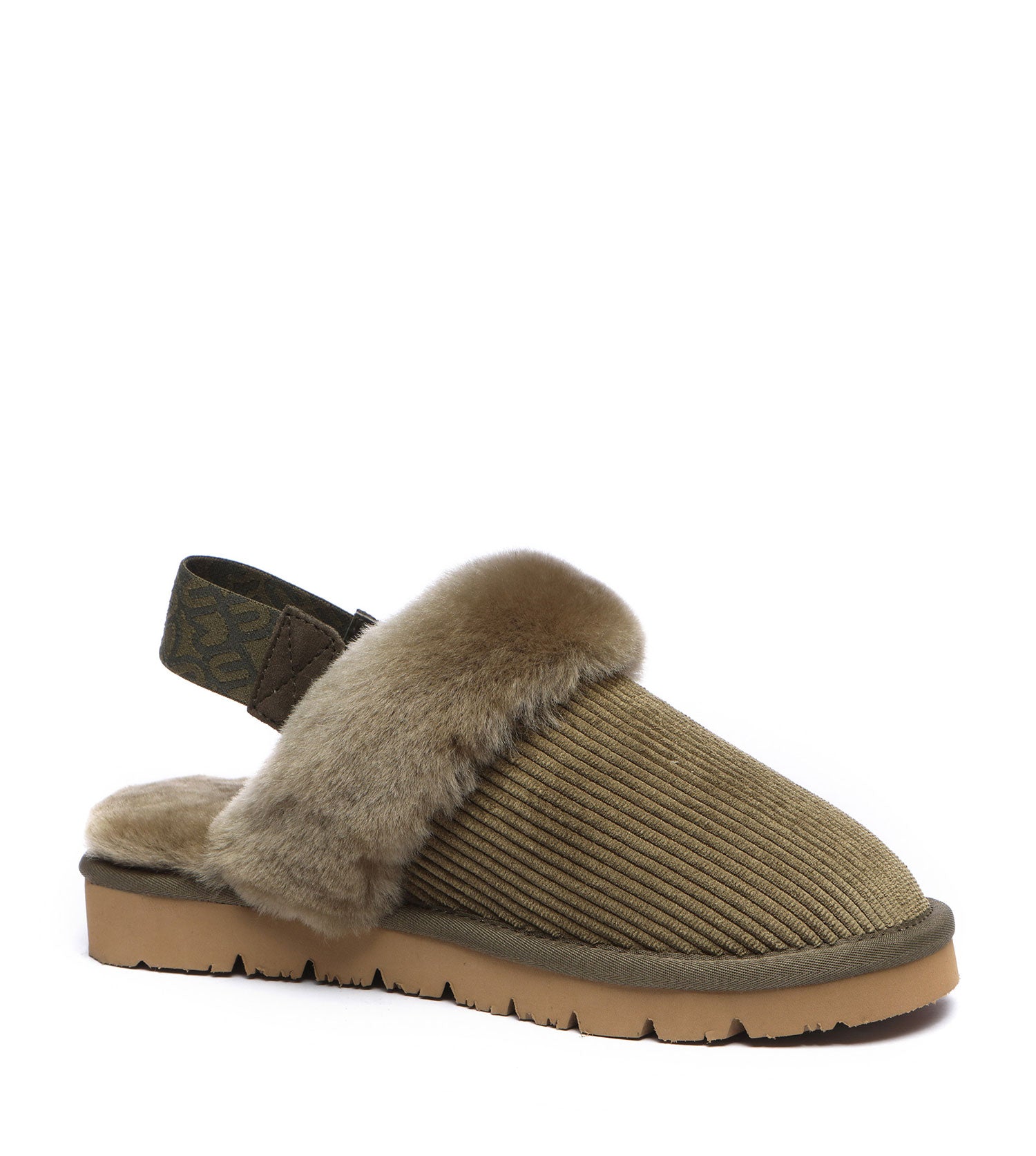 EVERAU Corduroy Slipper House Shoes - EA2018-PEROZ Accessories