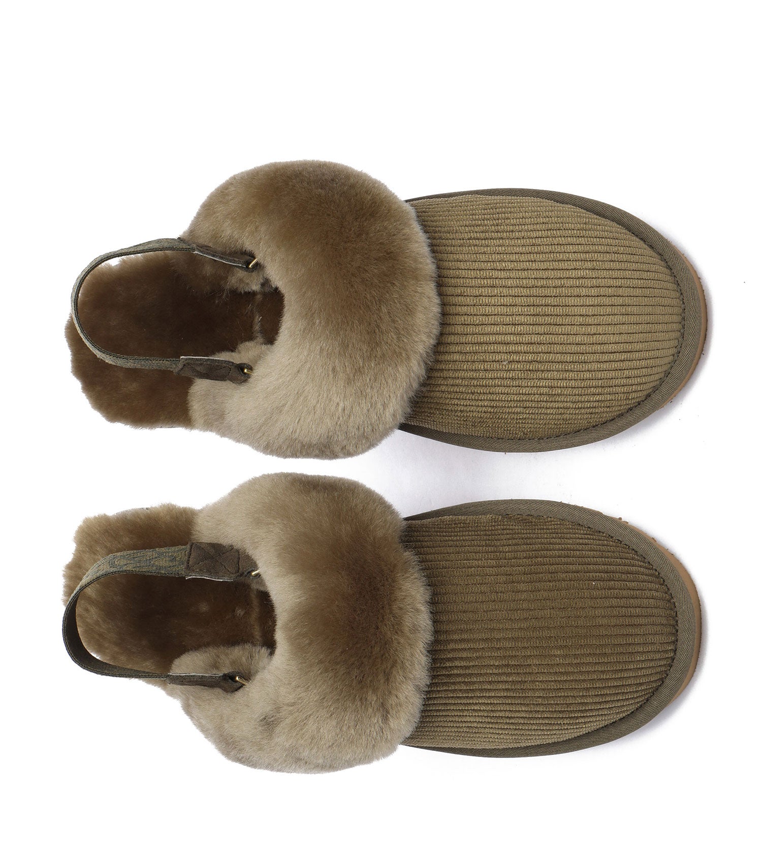 EVERAU Corduroy Slipper House Shoes - EA2018-PEROZ Accessories