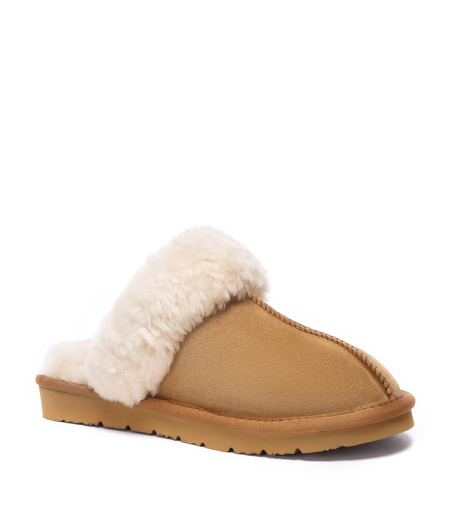 EVERAU Muffin Slipper Suede | House Shoes EA2024-Slippers-PEROZ Accessories