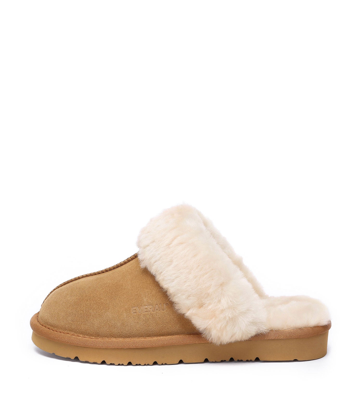 EVERAU Muffin Slipper Suede | House Shoes EA2024-Slippers-PEROZ Accessories