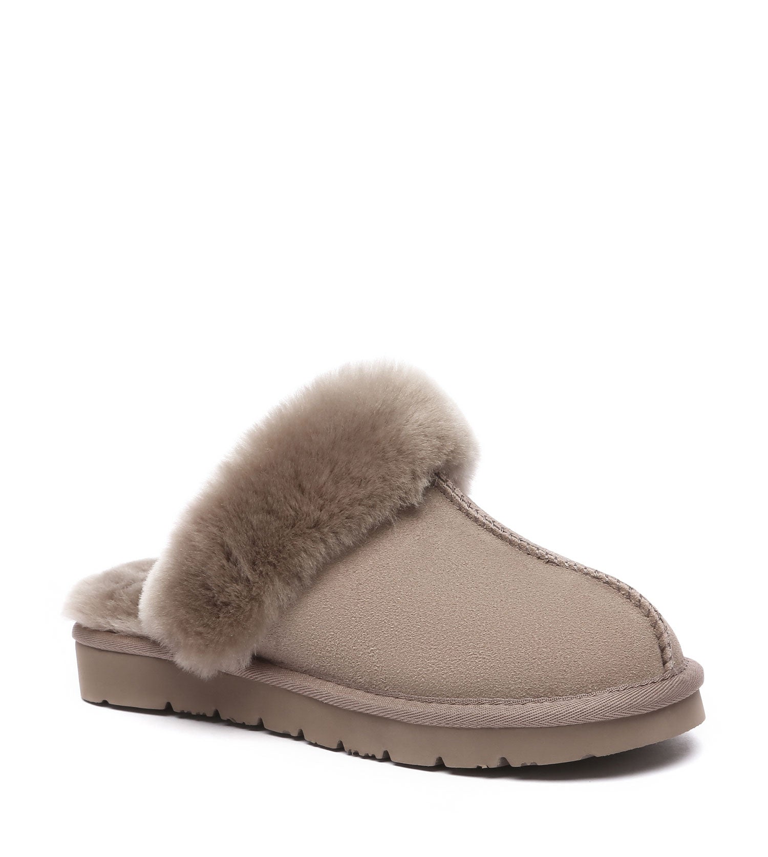 EVERAU Muffin Slipper Suede | House Shoes EA2024-Slippers-PEROZ Accessories