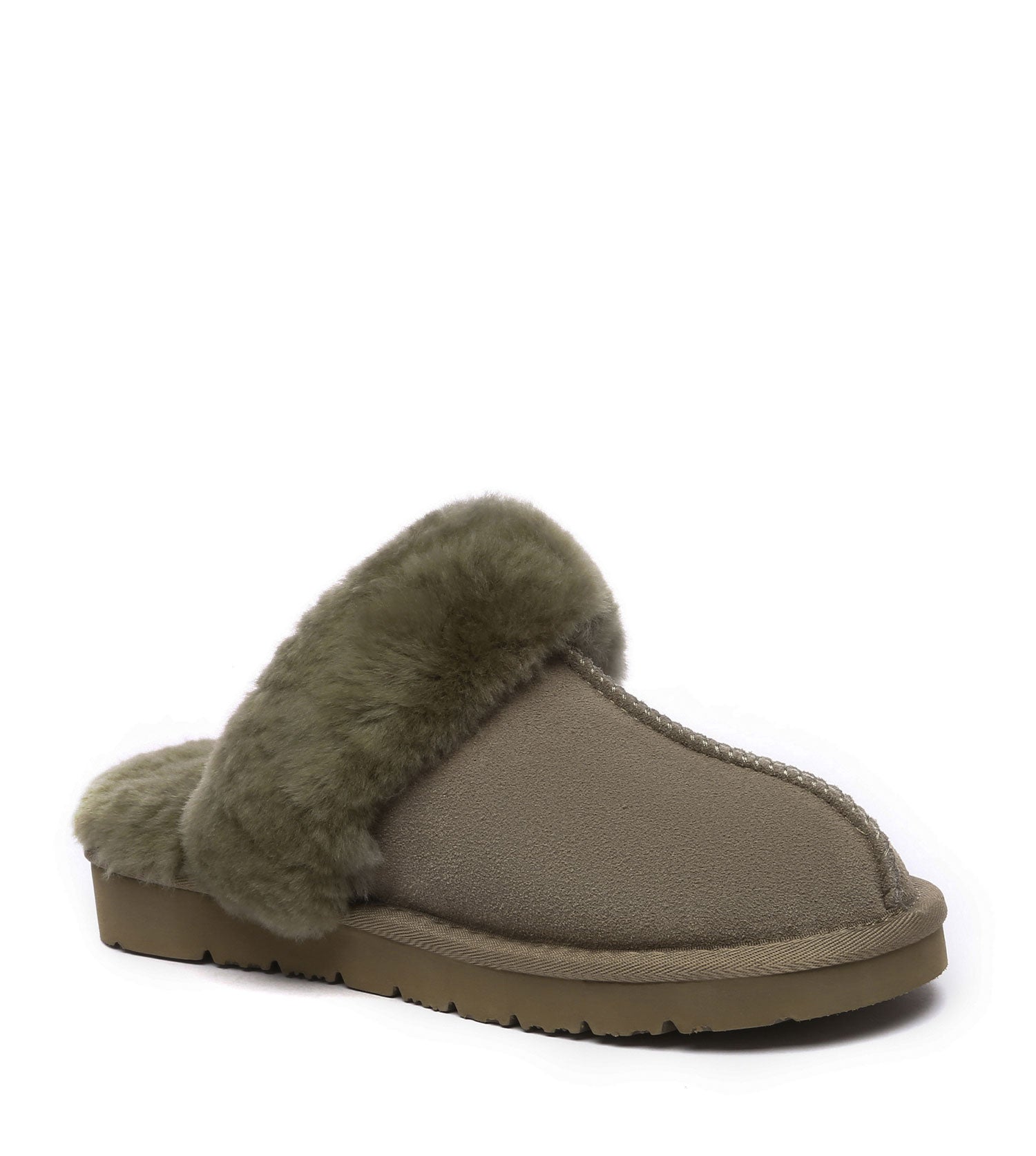 EVERAU Muffin Slipper Suede | House Shoes EA2024-Slippers-PEROZ Accessories