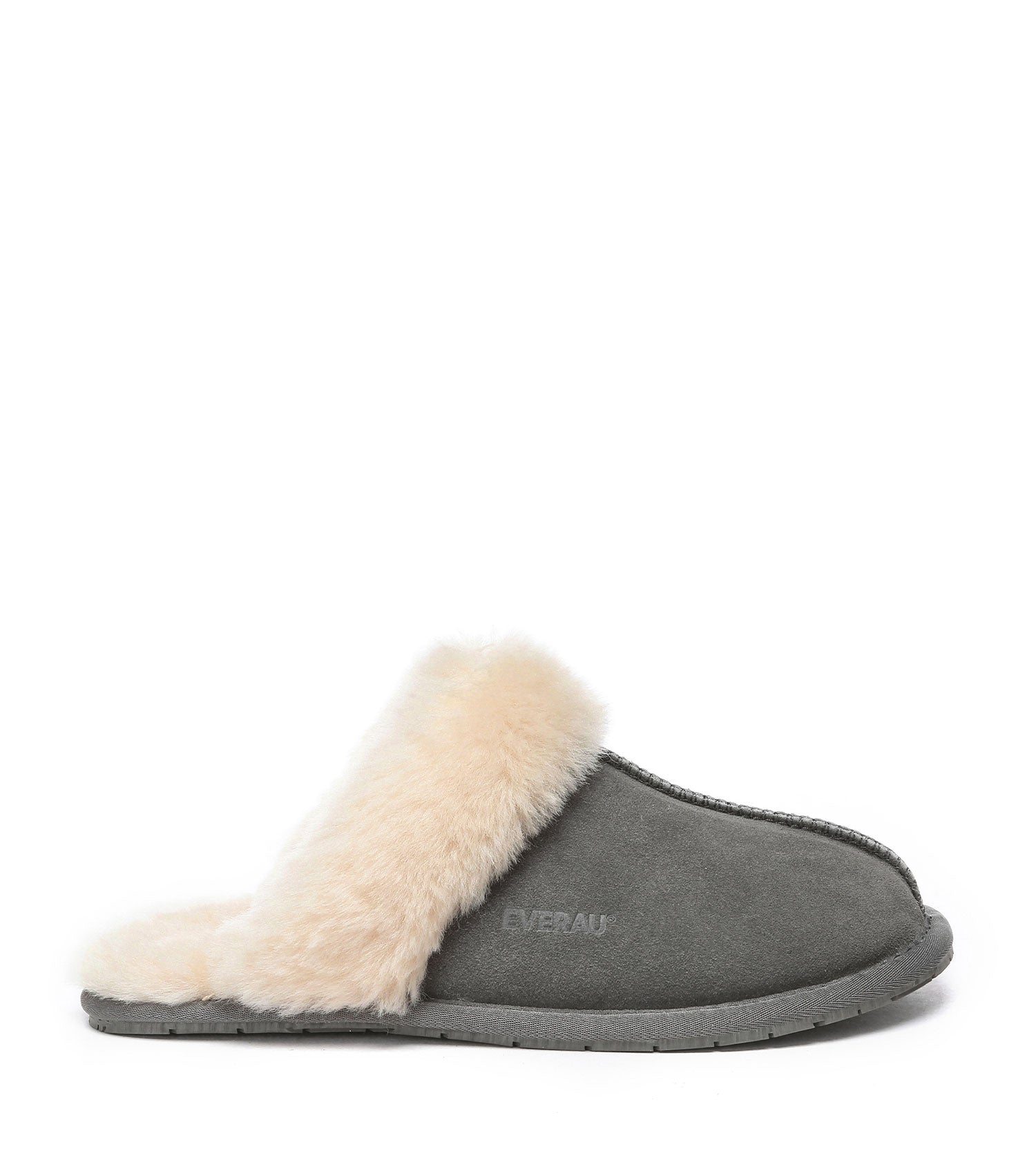 Dark Grey Rosa Slipper Suede | PEROZ Australia