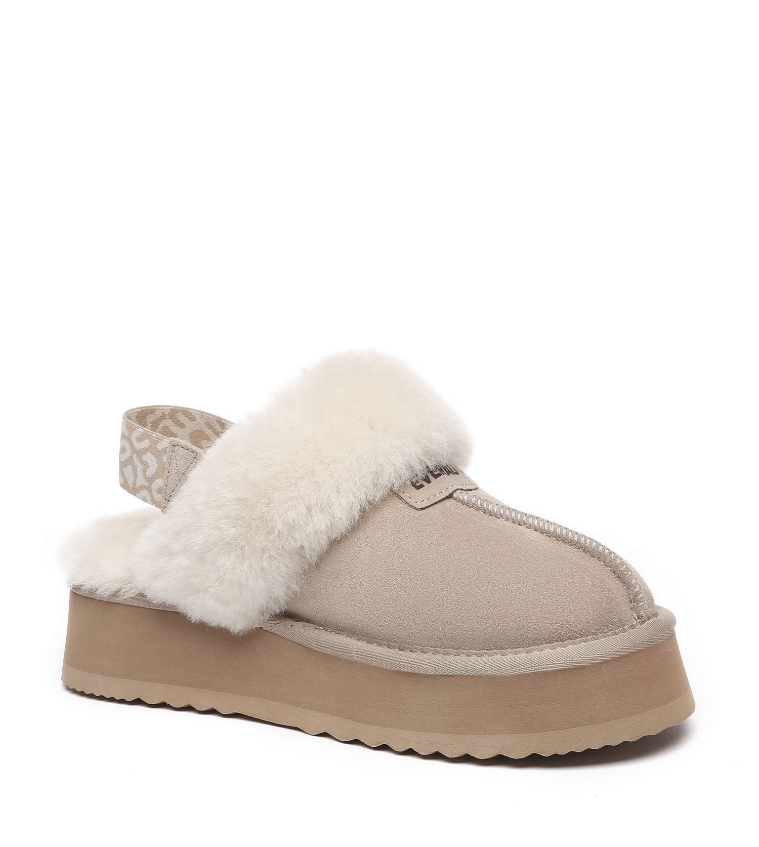 EVERAU Forever Platform Slipper | House Shoes EA2029-Slippers-PEROZ Accessories