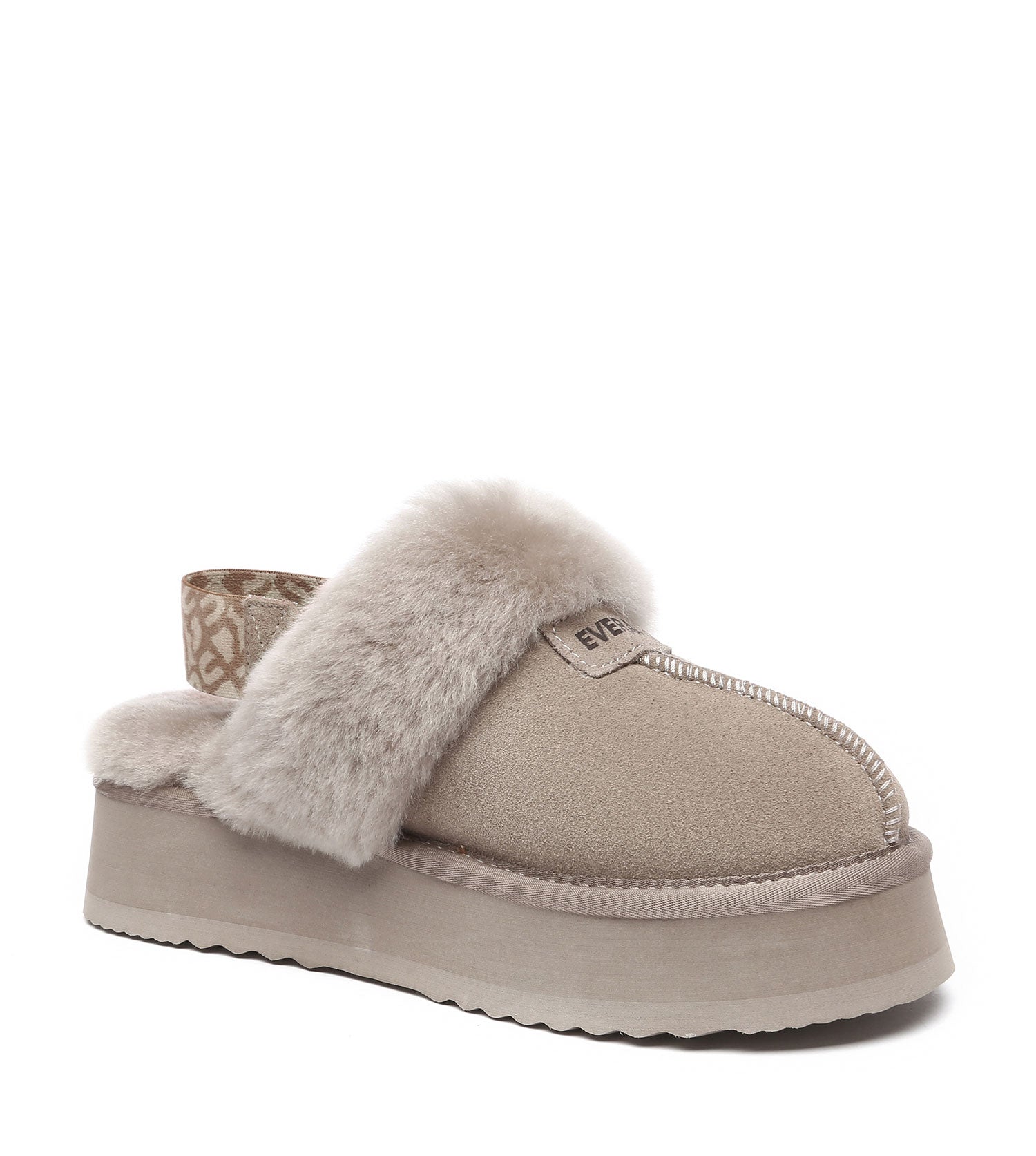 EVERAU Forever Platform Slipper | House Shoes EA2029-Slippers-PEROZ Accessories