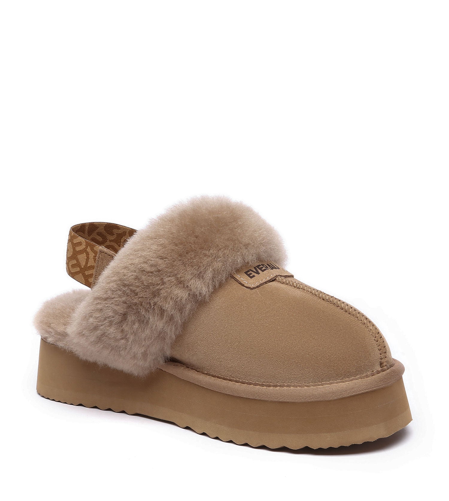 EVERAU Forever Platform Slipper | House Shoes EA2029-Slippers-PEROZ Accessories