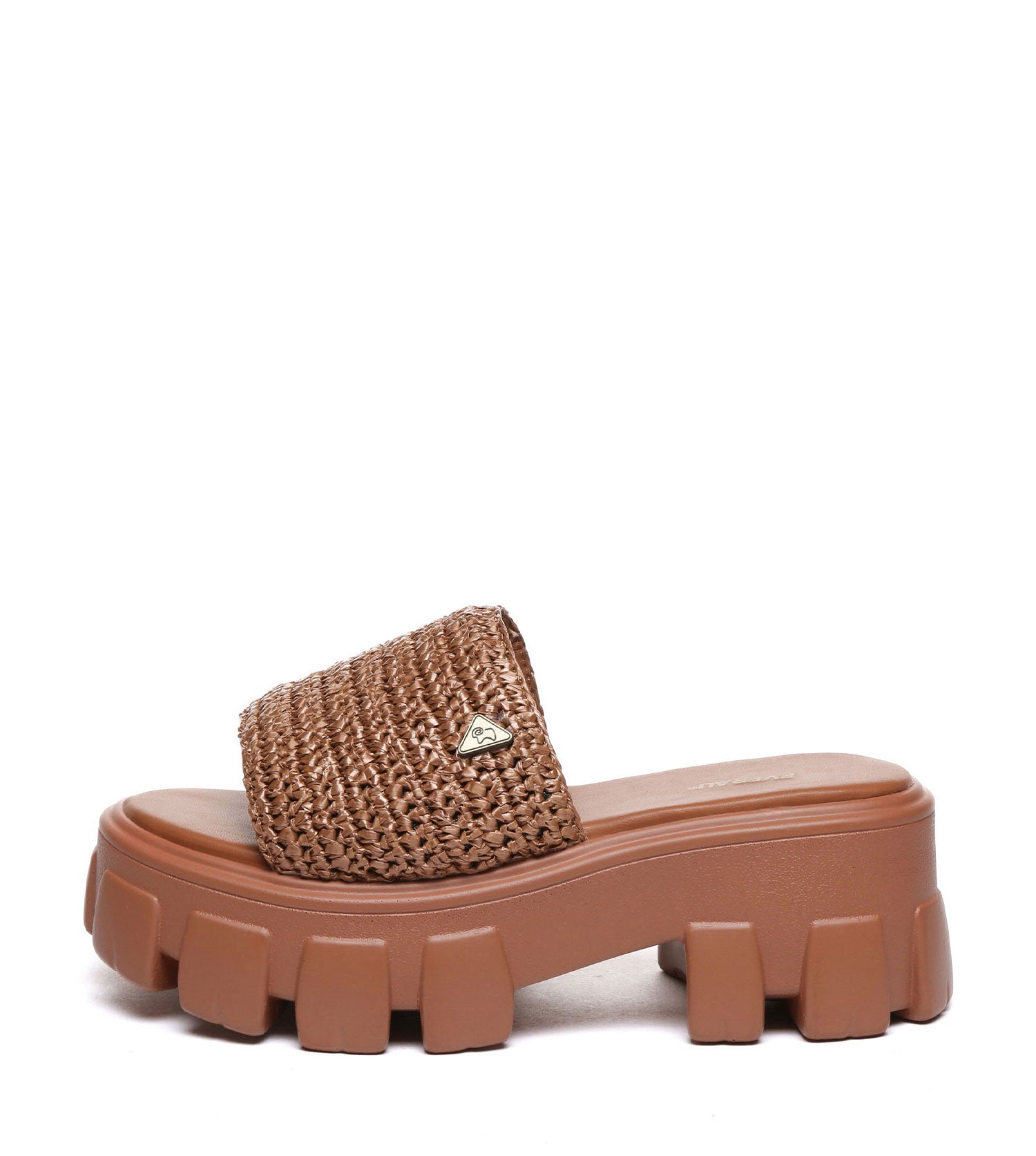 EVERAU Woven flatform sandals House Shoes - EA2050-PEROZ Accessories