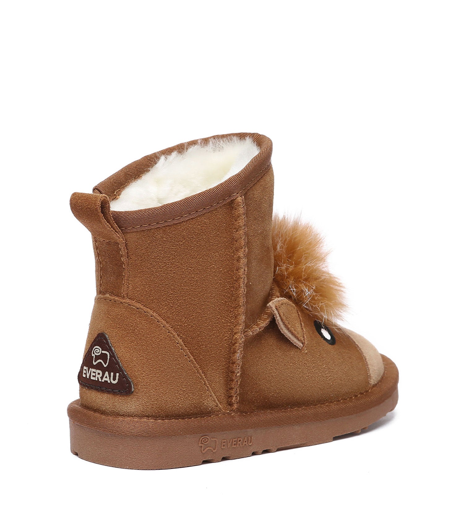 Pony Kids Plus UGG Boots - EA3115K - EVERAU-Boots-PEROZ Accessories