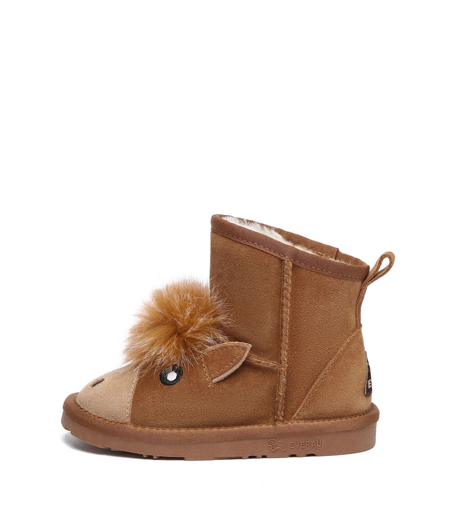 Pony Kids Plus UGG Boots - EA3115K - EVERAU-Boots-PEROZ Accessories