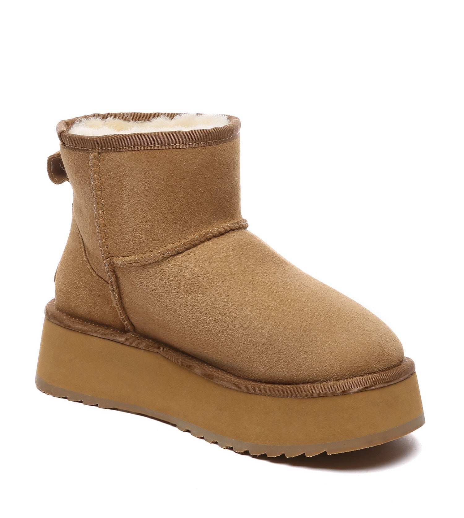 EVERAU Thick Bottom Mini Classic | UGG Boots EA3144-Boots-PEROZ Accessories