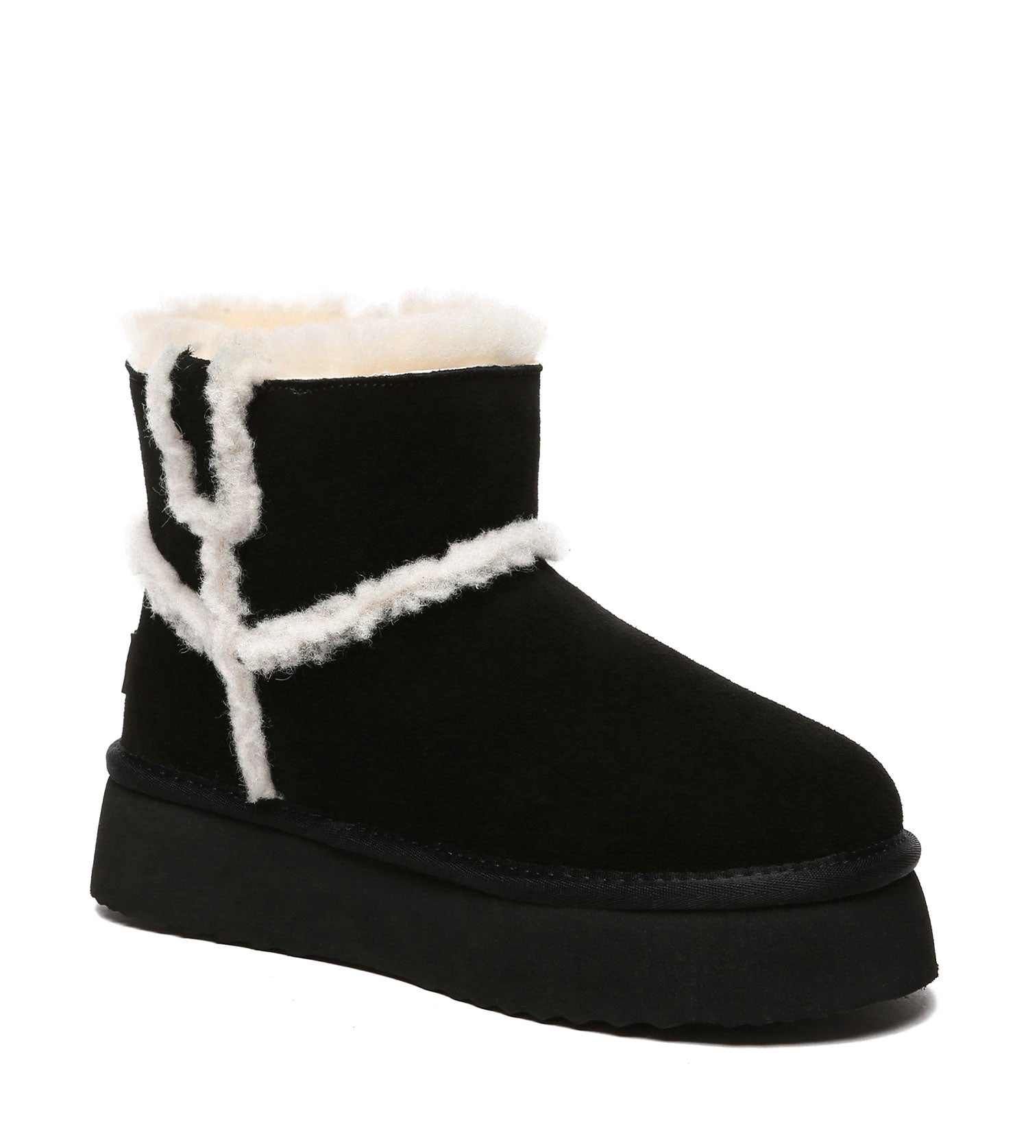 EVERAU Schunck Platform | UGG Boots EA3156-Boots-PEROZ Accessories