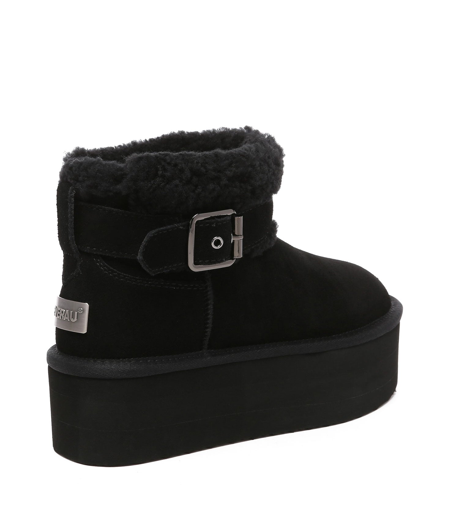 EVERAU Ula Platform Boot | UGG Boots EA3157-Boots-PEROZ Accessories