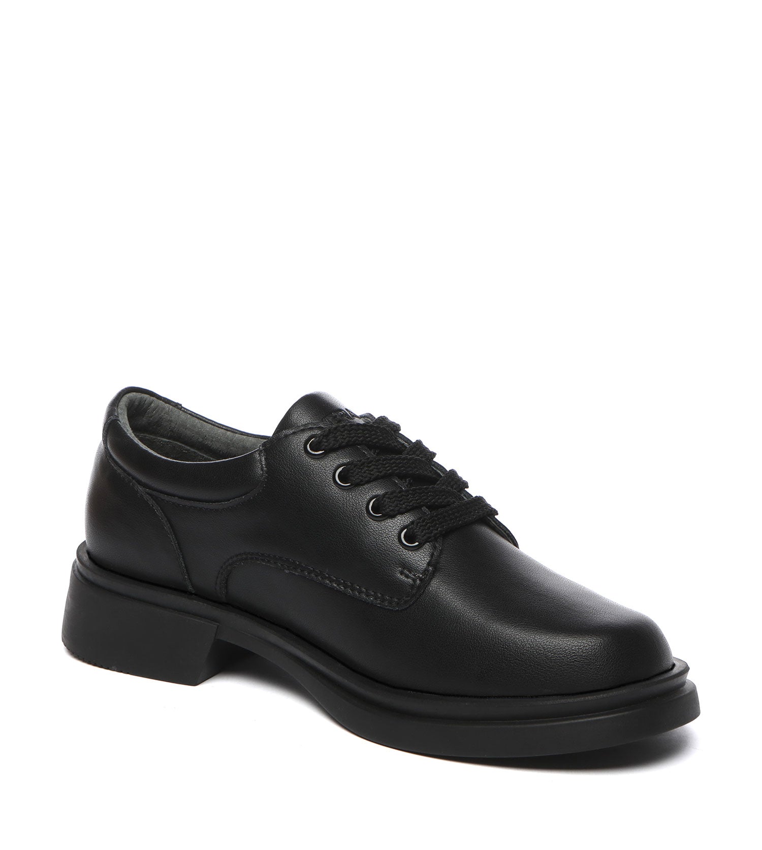 EVERAU Senior Lace Up School Shoes | Loafer Oxfords Flats EA7042-Flats-PEROZ Accessories