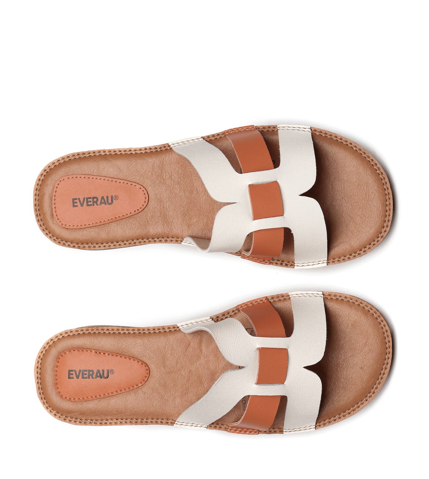 EVERAU Women Sandals Loafer Oxfords Flats - EA7064-Loafer Oxfords Flats-PEROZ Accessories