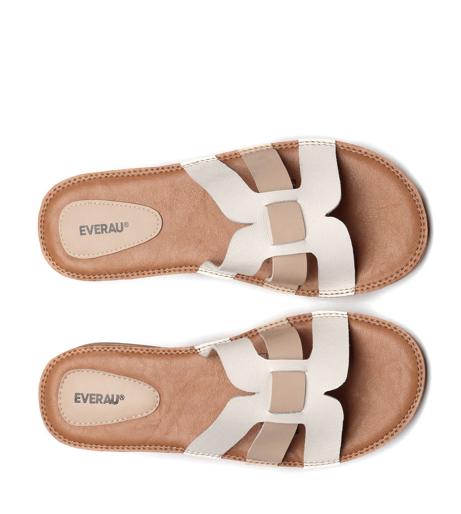 EVERAU Women Sandals Loafer Oxfords Flats - EA7064-Loafer Oxfords Flats-PEROZ Accessories