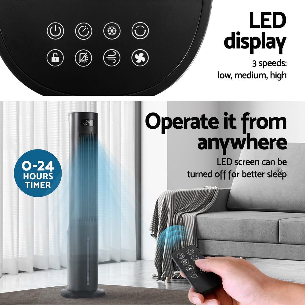 Devanti 7L Evaporative Air Cooler Conditioner-Appliances > Air Conditioners > Evaporative Coolers-PEROZ Accessories