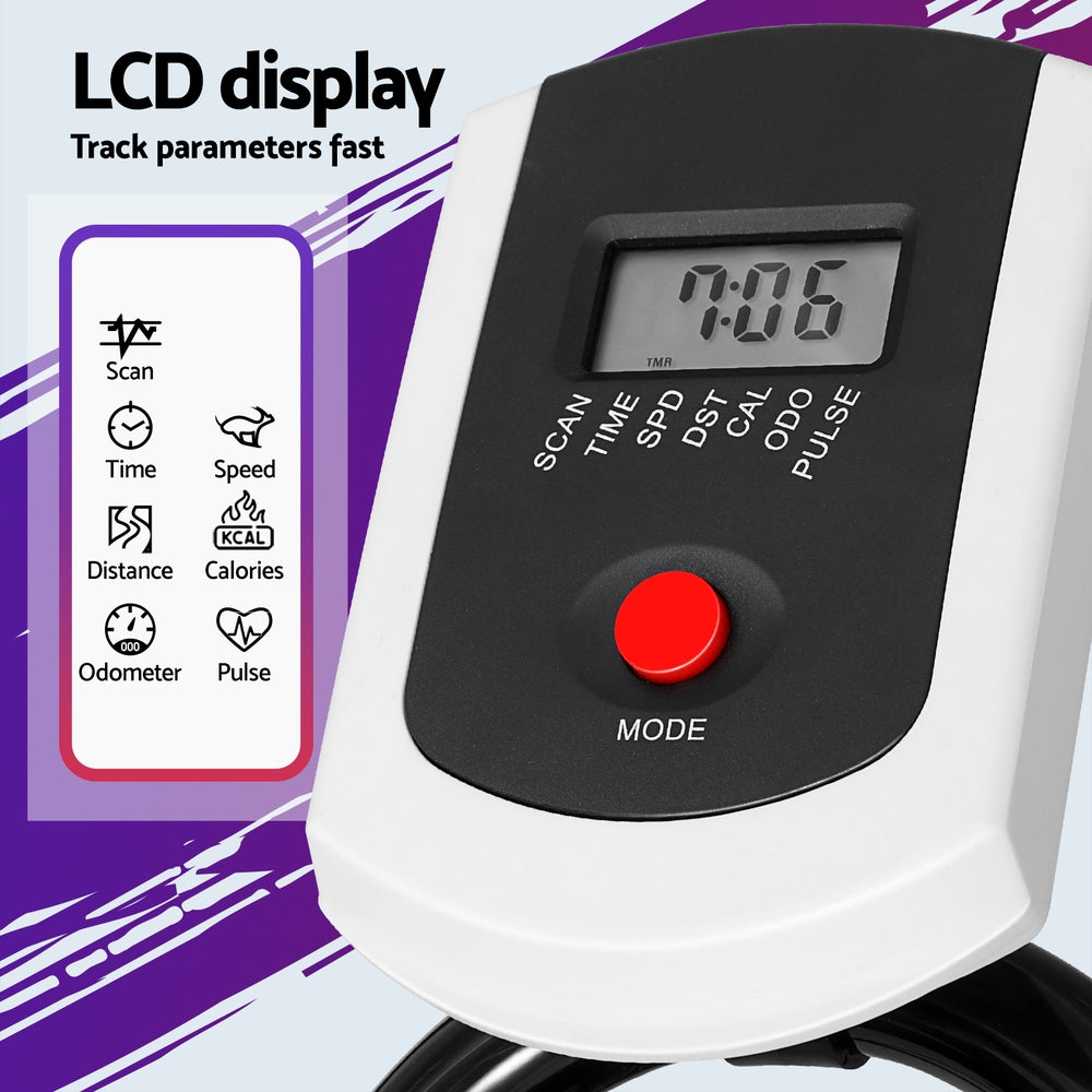 Everfit Spin Bike Exercise Bike 10kg Flywheel Fitness Home Gym 150kg capacity-Sports & Fitness > Exercise, Gym & Fitness > Exercise Bikes-PEROZ Accessories