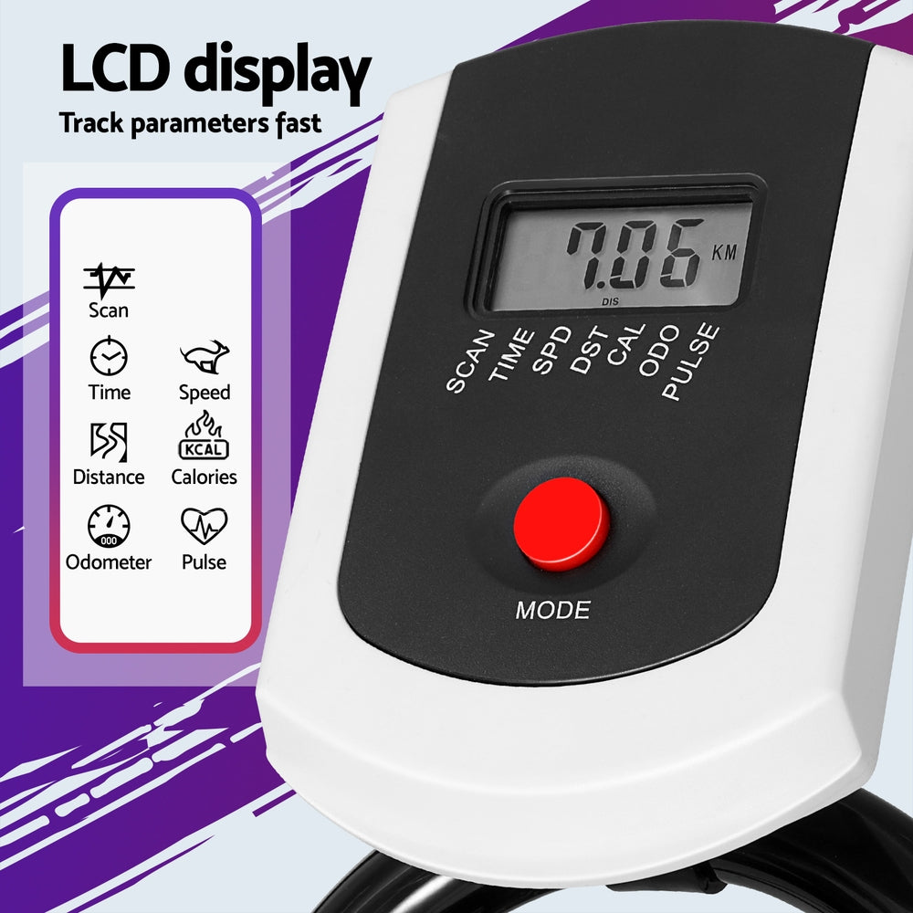 Everfit Spin Bike Exercise Bike 13KG Flywheel Fitness 150kg capacity-Sports & Fitness > Exercise, Gym & Fitness > Exercise Bikes-PEROZ Accessories