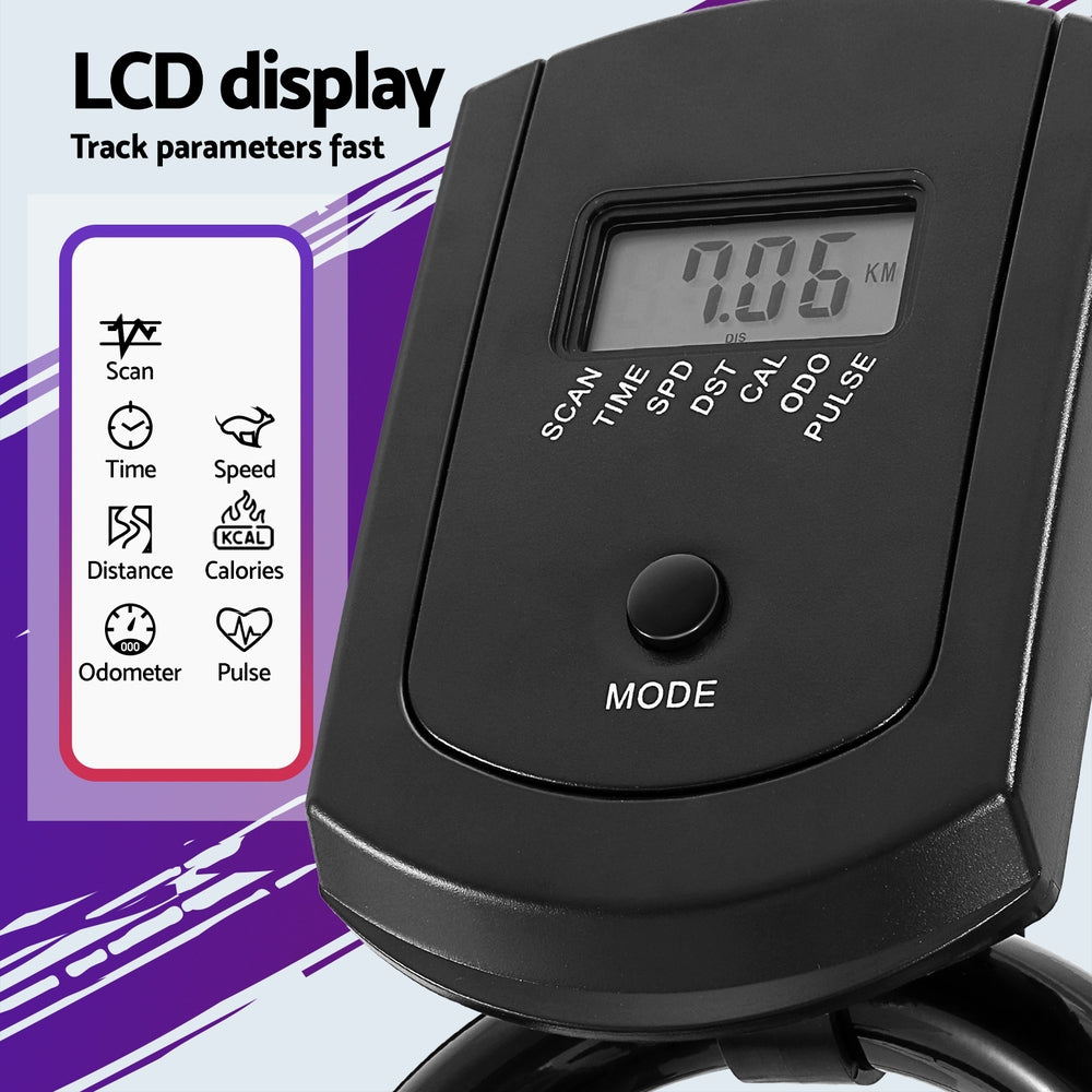 Everfit Spin Bike Exercise Bike Cardio Gym Bluetooth APP Connectable-Sports & Fitness > Exercise, Gym & Fitness > Exercise Bikes-PEROZ Accessories