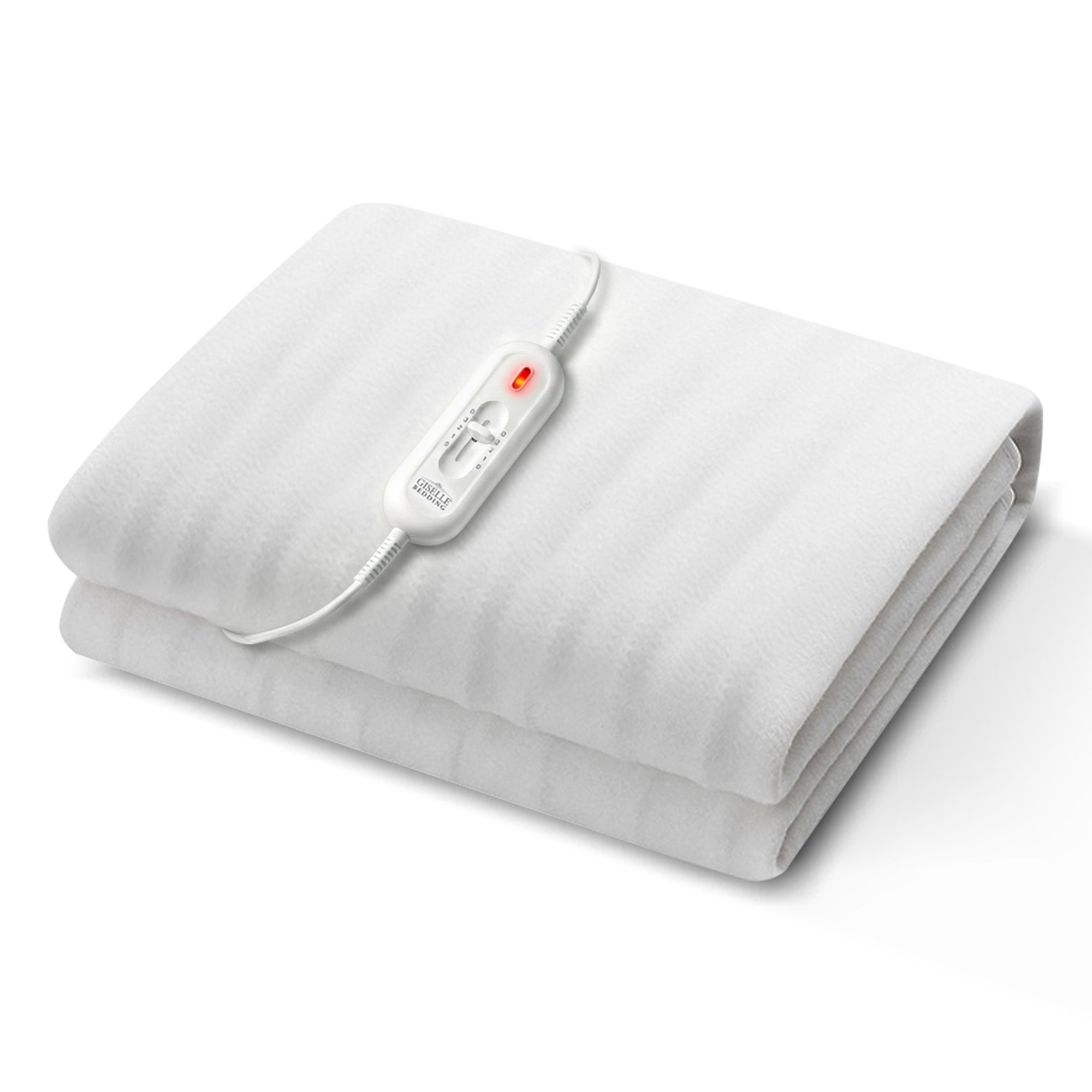 Giselle Electric Blanket King Single Heated Fully Fitted Washable Pad Winter Warm-Home & Garden > Bedding > Blankets & Throws-PEROZ Accessories
