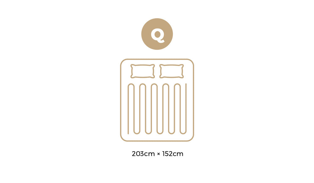 Bedra Electric Blanket Washable Fleece Fully Fitted Queen-Electric Blankets-PEROZ Accessories