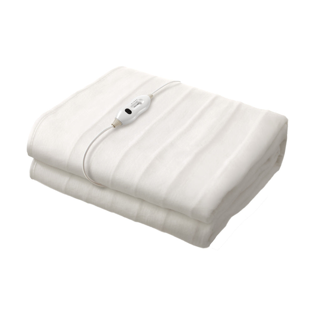 Bedra Electric Blanket Fully Fitted Polyester King Single-Electric Blankets-PEROZ Accessories