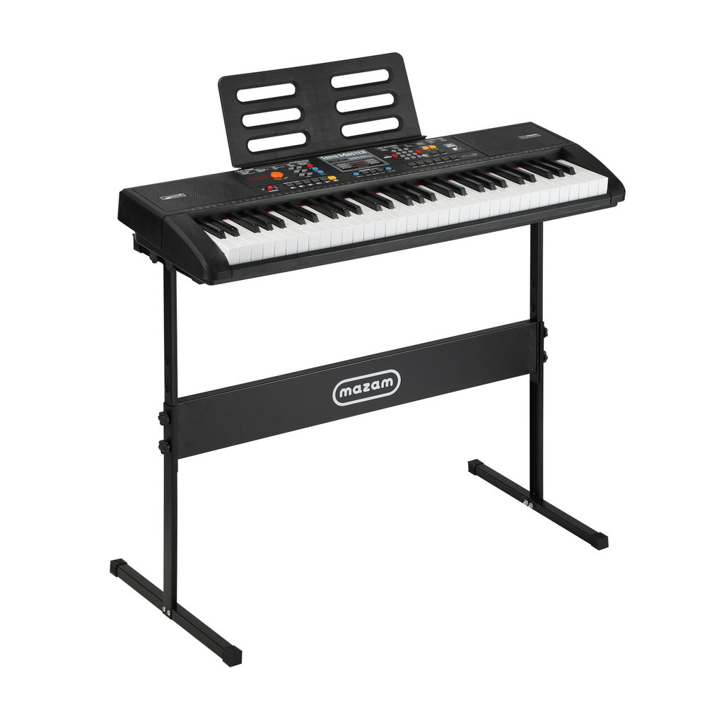 Mazam 61 Keys Electronic Piano Keyboard Electric Keyboards Beginner Kids Gift-Electronic Keyboards-PEROZ Accessories