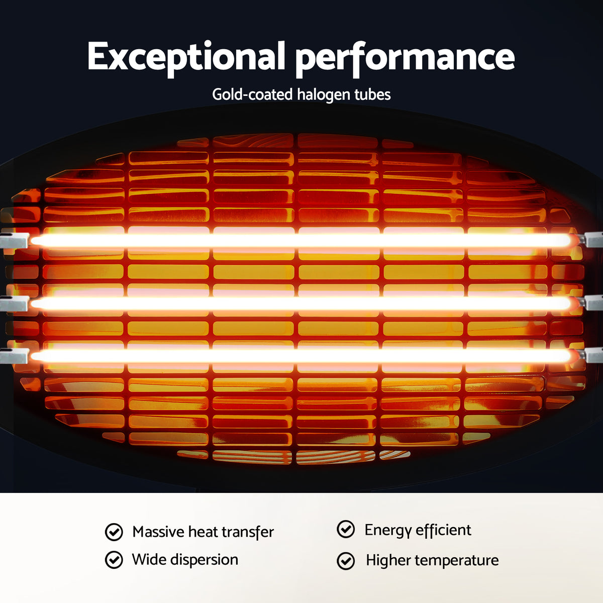Devanti Electric Patio Heater 2000W-Heaters-PEROZ Accessories