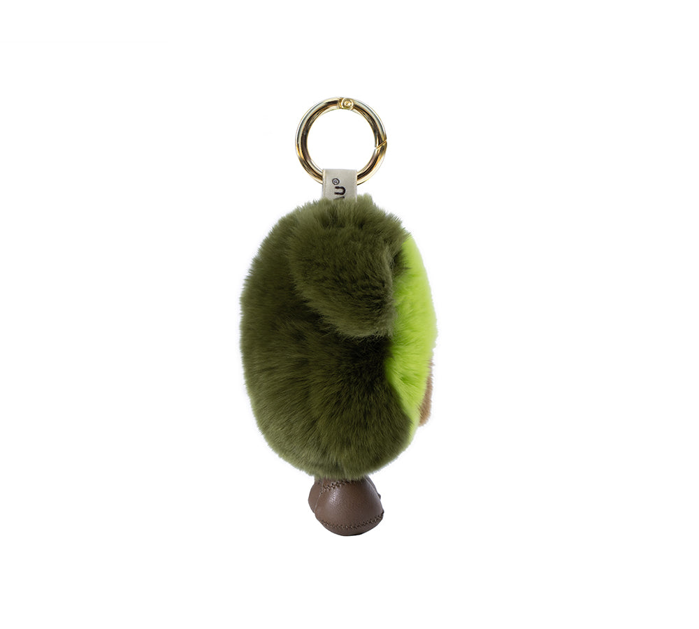 EVERAU® Fluffy Avocado Keyring-PEROZ Accessories