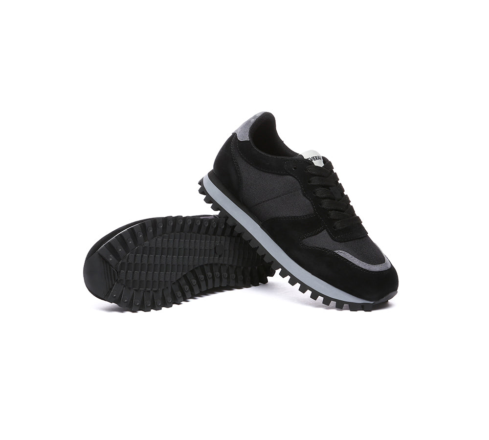 EVERAU® Leather Chunky Sneakers Etta-PEROZ Accessories