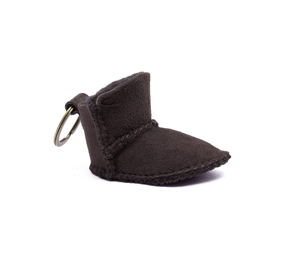 EVERAU® UGG Boot Sheepskin Wool Bootie Keyring-PEROZ Accessories