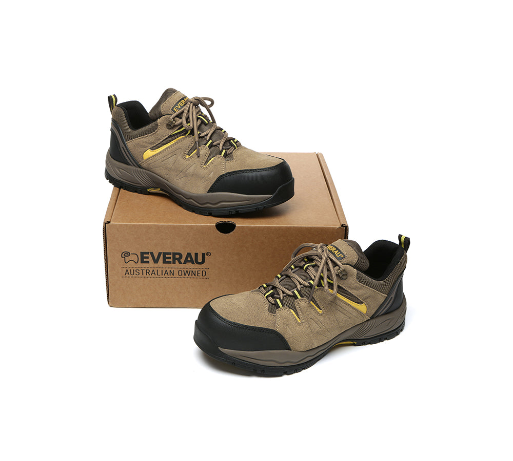 EVERAU® UGG Boots Men Lace Up Steel Toe Work Safety Bligh-PEROZ Accessories