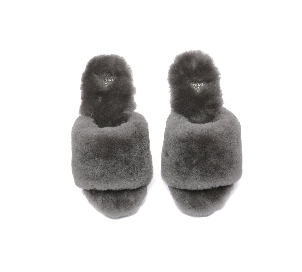 EVERAU® UGG Women Fluffy Slides Nala-PEROZ Accessories