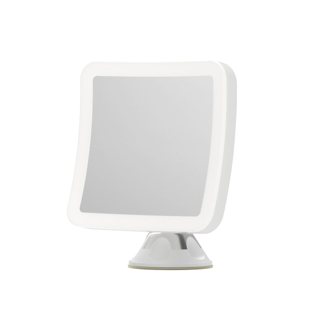 Embellir Makeup Mirror 10X Magnification LED Light Adjustable Rotation Cordless Suction Cup-Health & Beauty > Makeup > Makeup Mirrors-PEROZ Accessories