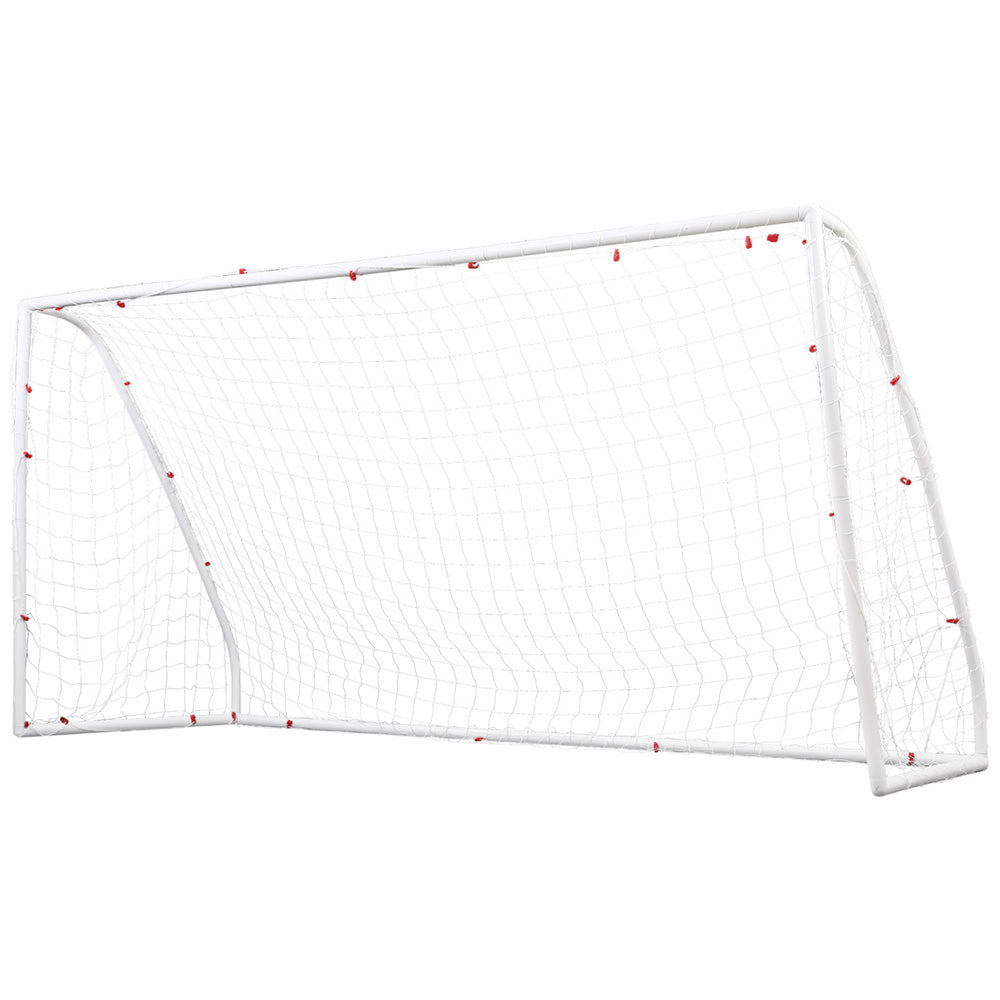 Everfit 12FT Soccer Football Goal Net UPVC Frame with PE Mesh Weatherproof Portable Goals for Backyard Training Competitive Play-Sports & Fitness > Ball Sports > Soccer & Soccer Accessories-PEROZ Accessories