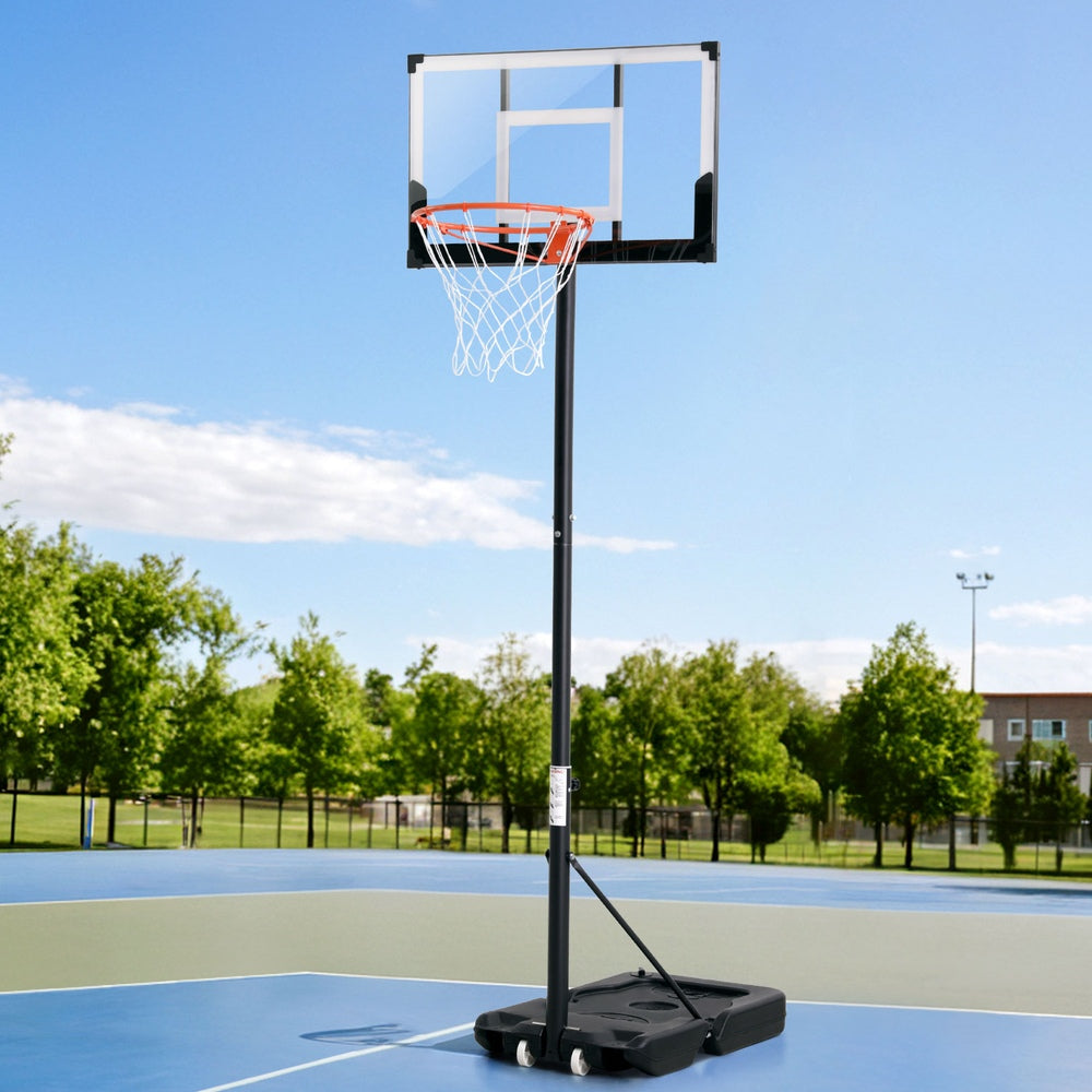Everfit 3.05M Basketball Hoop Stand System Portable Height Adjustable w/ Knob-Sports & Fitness > Ball Sports > Basketball & Basketball Accessories-PEROZ Accessories