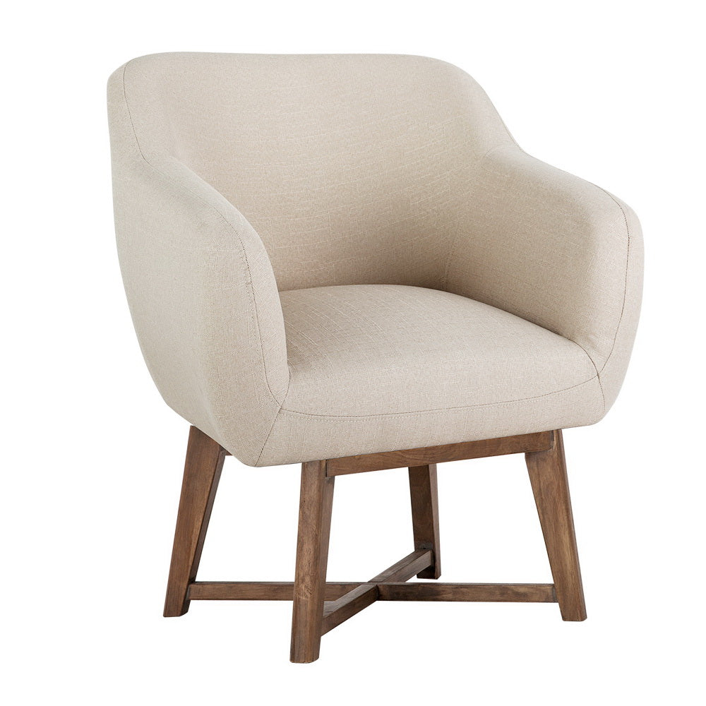 Artiss Armchair Tub Chair Beige Aston-Furniture > Living Room-PEROZ Accessories