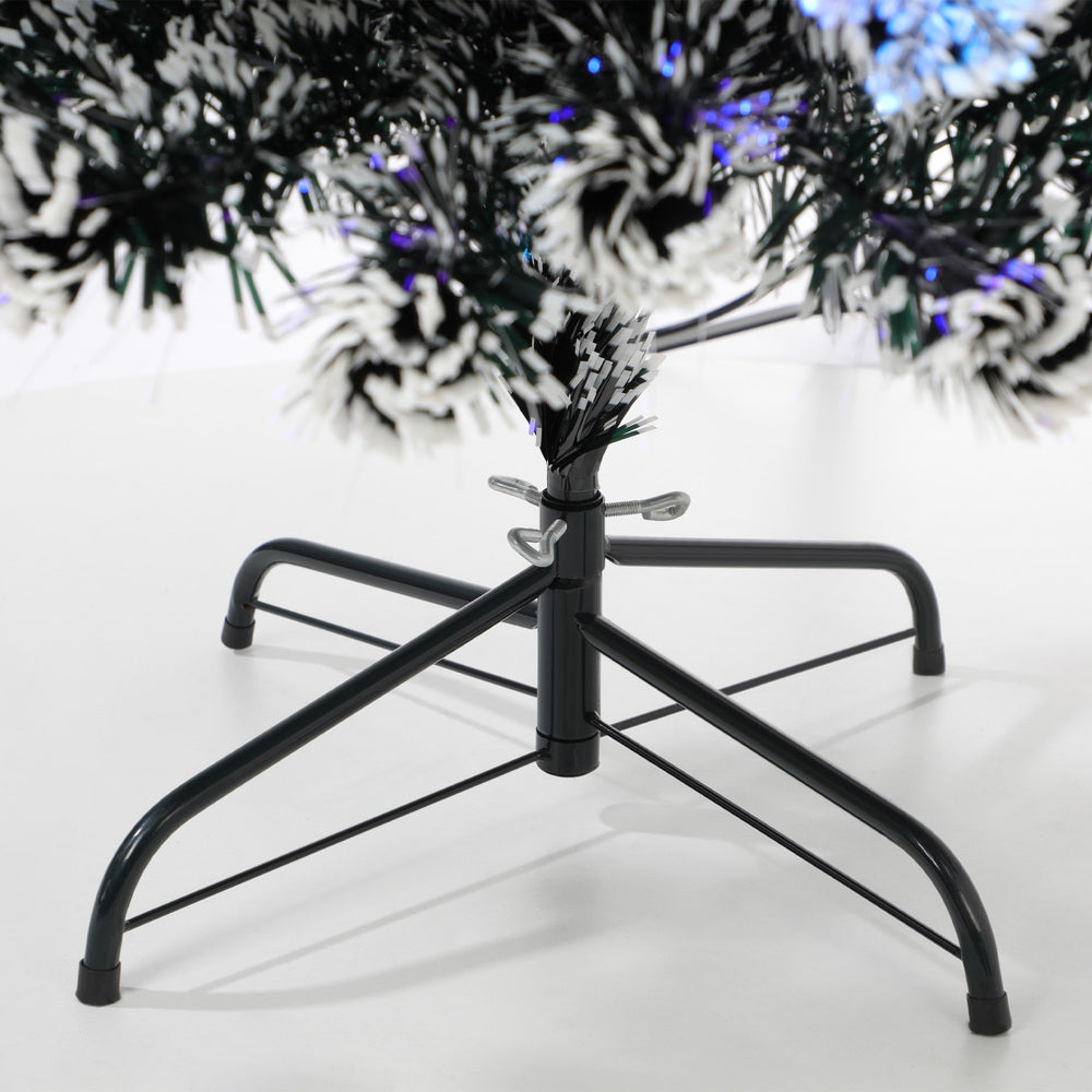 Mazam Christmas Tree 1.8M 6FT Snowflakes Green with LED lights-Christmas Tree-PEROZ Accessories