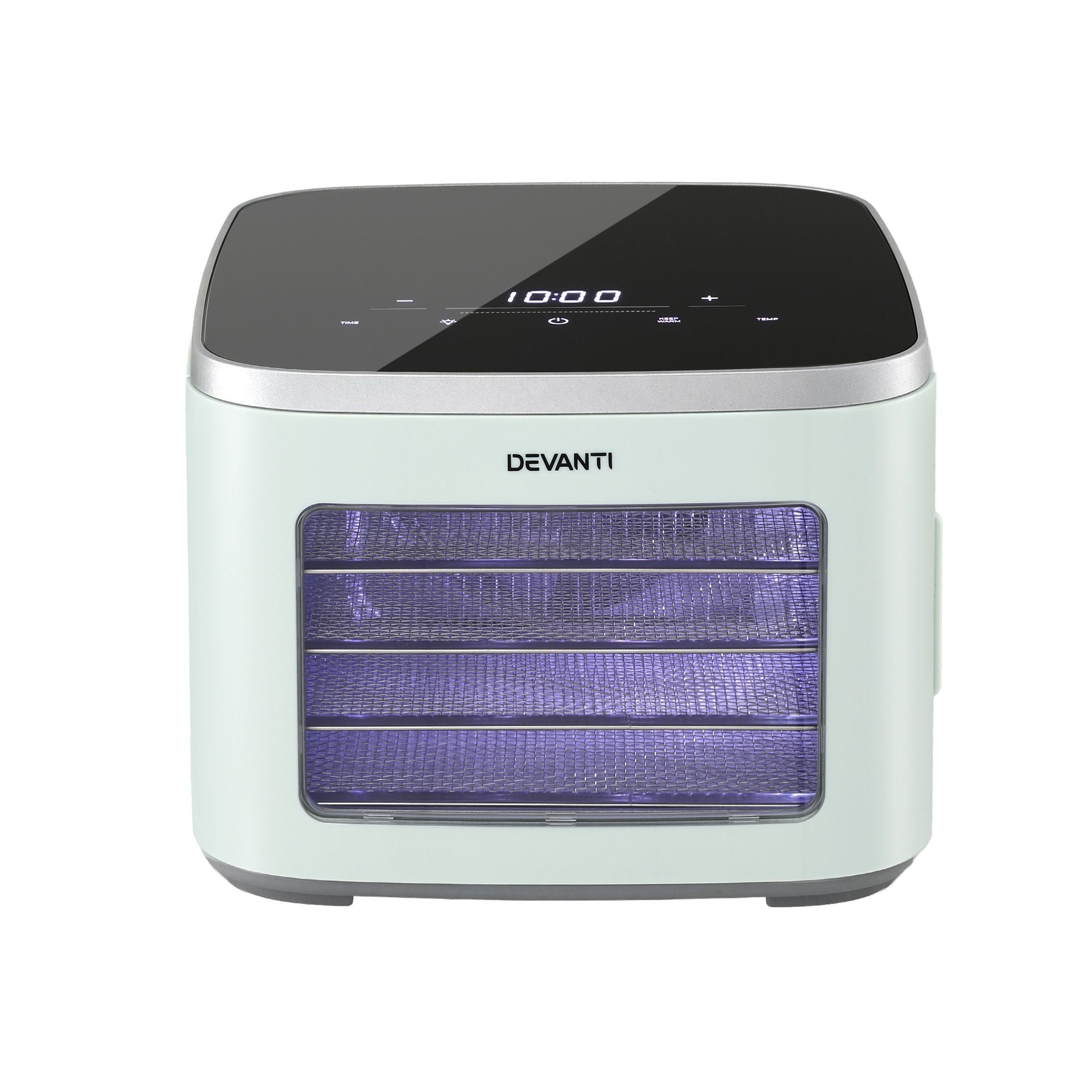 Devanti Food Dehydrator Machine 5 Tray Mini Fruit Dryer Maker Green-Appliances > Kitchen Appliances > Food Dehydrators-PEROZ Accessories