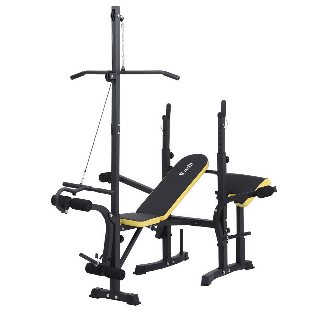 Everfit Weight Bench 14in1 Press Multi-Station Fitness Home Gym Equipment-Sports & Fitness > Exercise, Gym & Fitness > Gym Equipment & Accessories-PEROZ Accessories