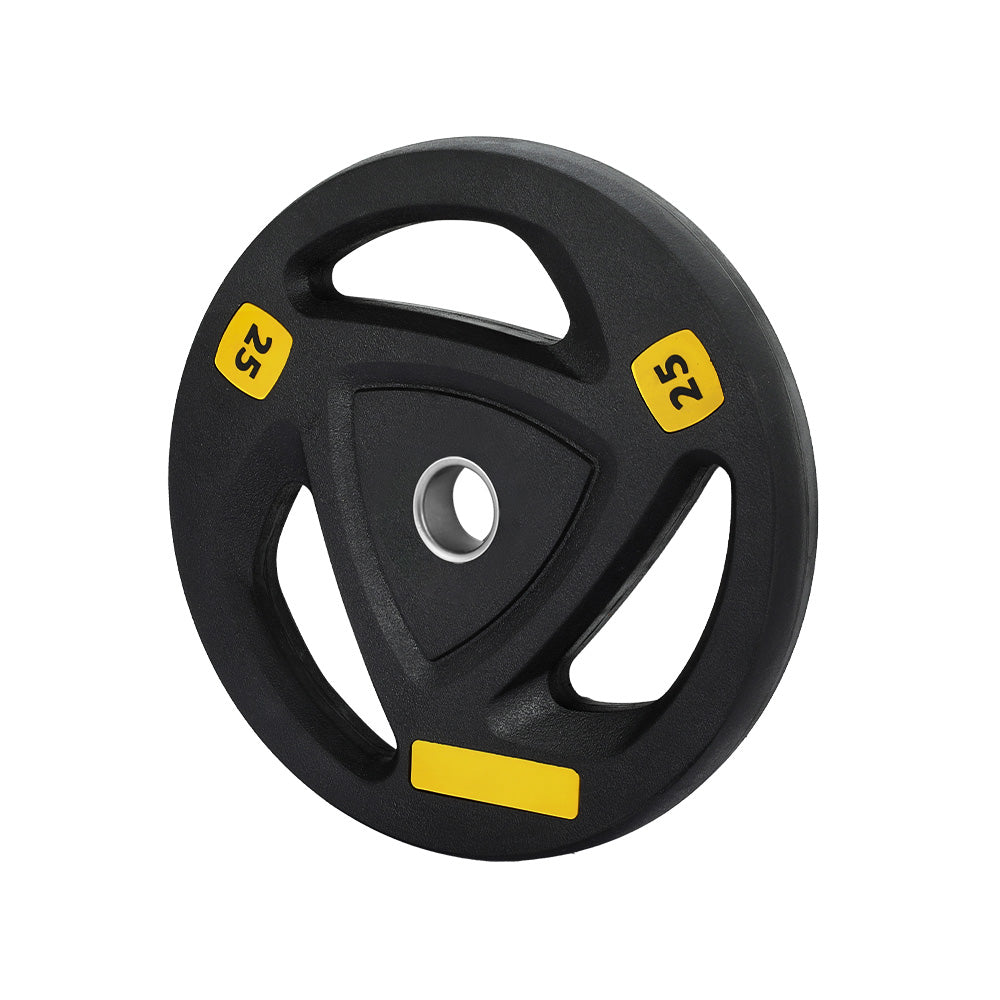 Everfit Weight Plates Standard 25kg Dumbbells Barbells Plate Weight Lifting Home Gym-Sports & Fitness > Exercise, Gym & Fitness > Free Weights-PEROZ Accessories