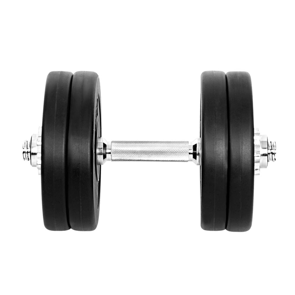 Everfit 25kg Dumbbell Set Weight Plates Dumbbells Lifting Bench-Sports & Fitness > Exercise, Gym & Fitness > Free Weights-PEROZ Accessories