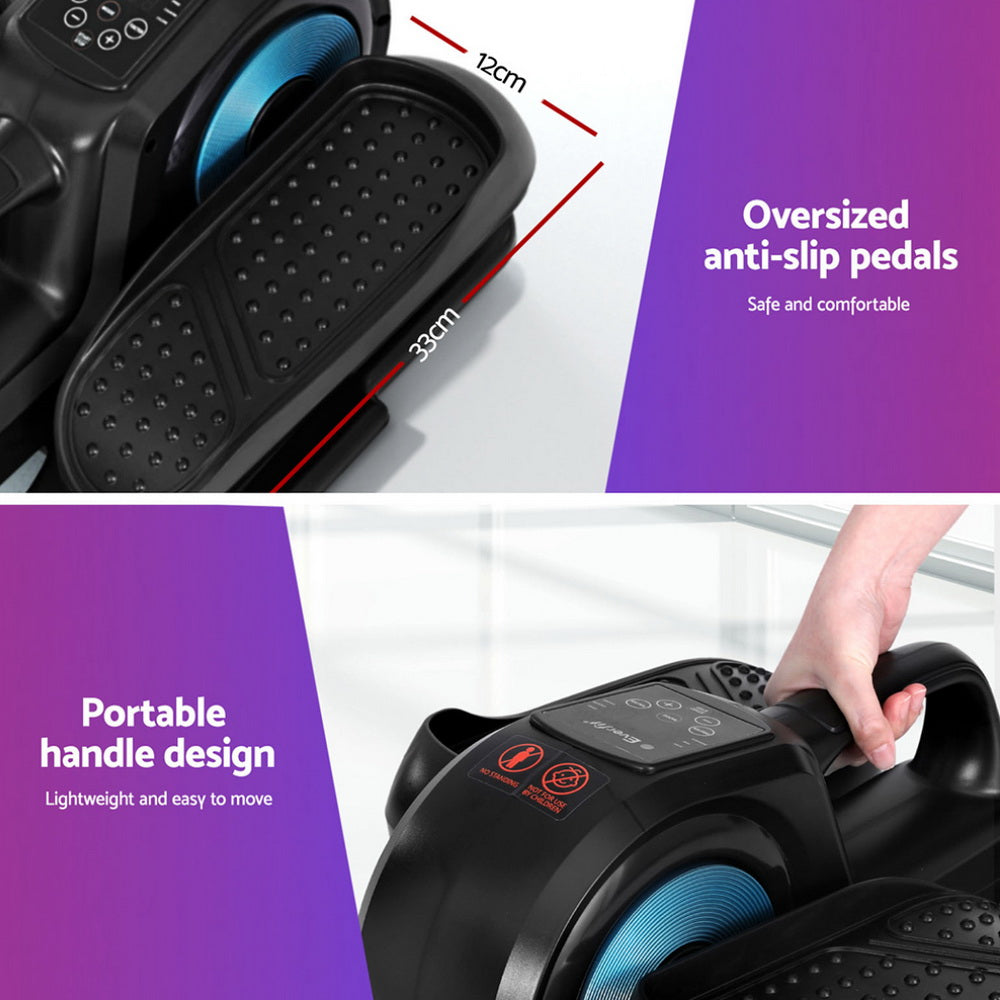 Everfit Pedal Exerciser Mini Exercise Bike Elliptical Cross Trainer-Sports & Fitness > Exercise, Gym & Fitness > Exercise Bikes-PEROZ Accessories