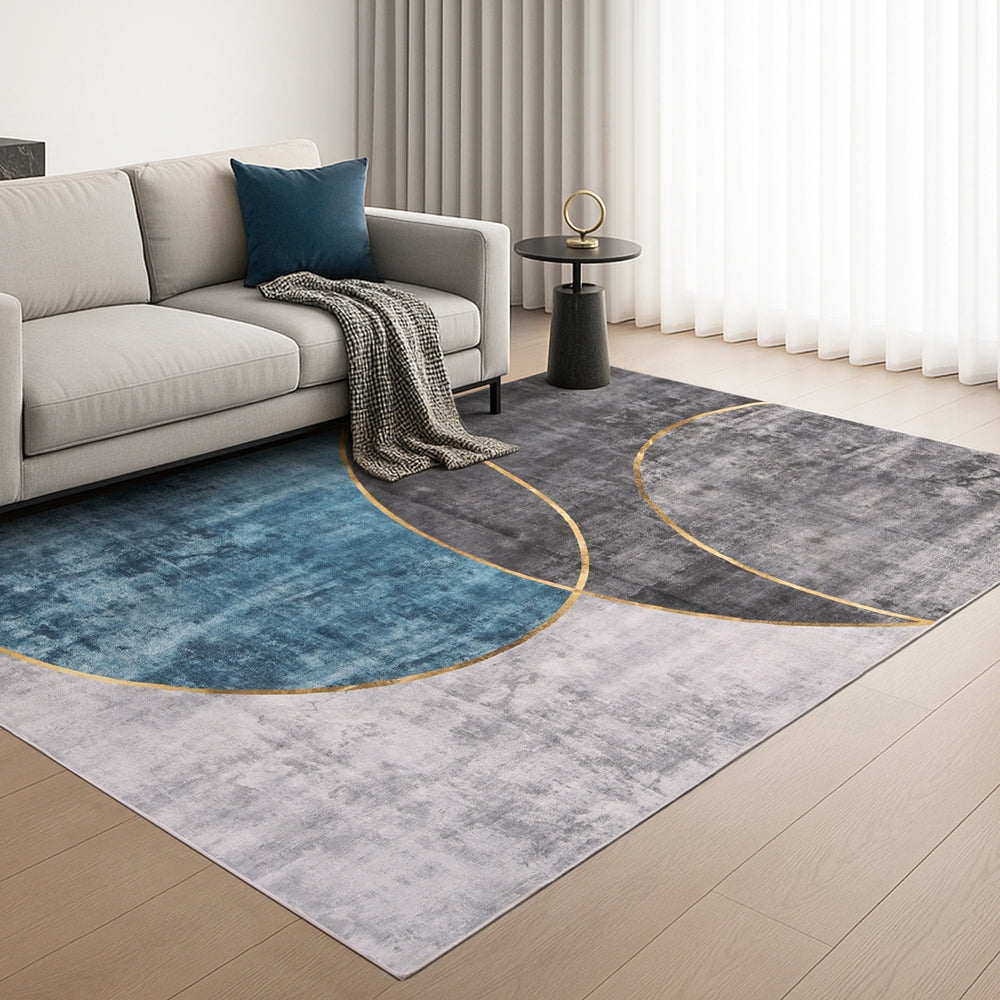 Artiss Washable Floor Rug 200X290cm Large Geometric Area Rug Modern Floor Carpet-Home & Garden > Rugs > Floor Rugs-PEROZ Accessories